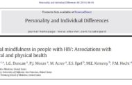 ذهن‌ آگاهی گرایشی در افراد مبتلا به HIV